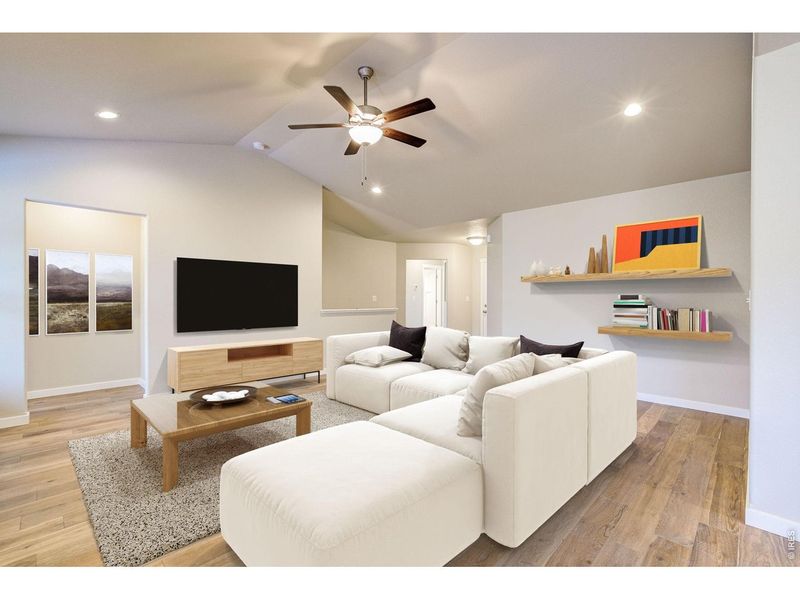 Furnished interior view inside a new home in , Wellington (Image 10).