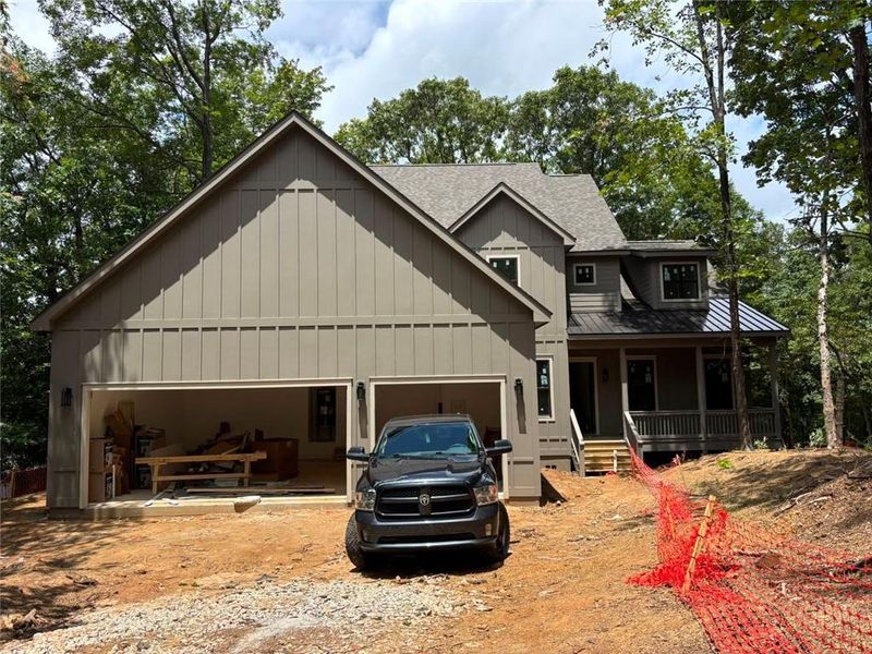 In-progress construction of a new home in , Jasper, GA (Image 24).