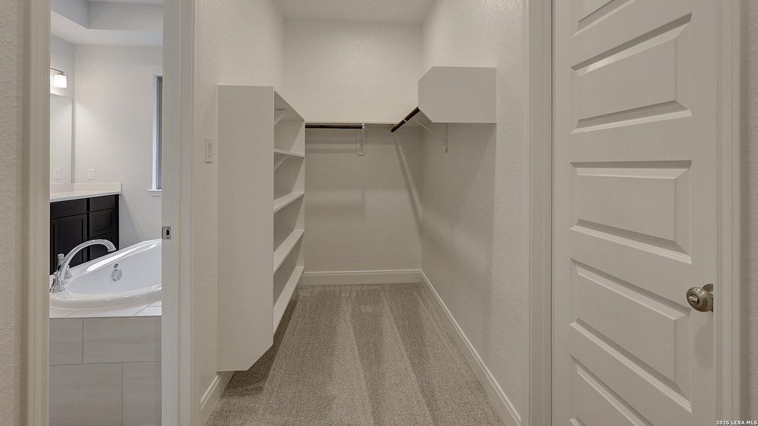 Furnished interior view inside a new home in Kallison Ranch, San Antonio (Image 7).