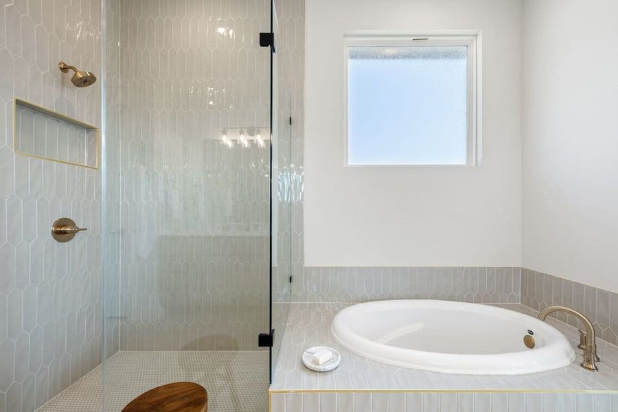 Close-up of interior finishes inside a home in Lariat, Liberty Hill (Image 21).