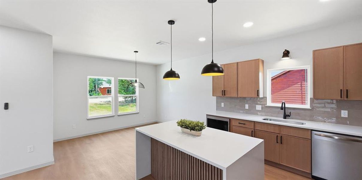 Furnished interior view inside a new home in , Granbury (Image 7).