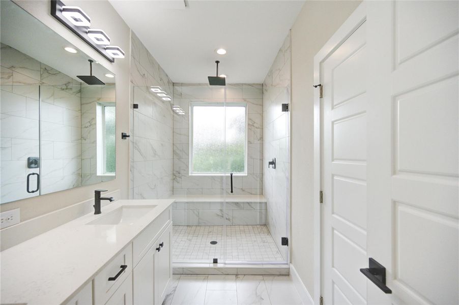 Furnished interior view inside a new home in , Houston (Image 8).