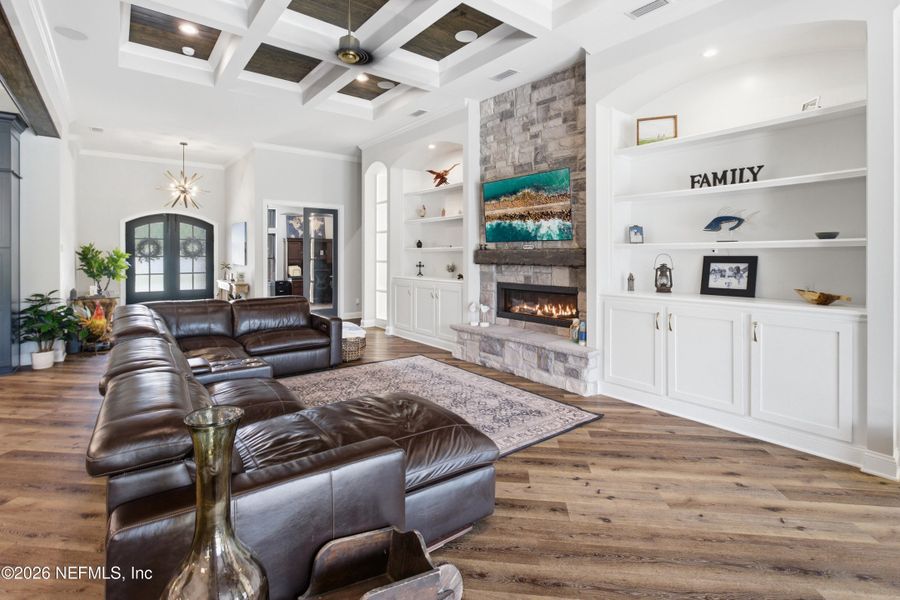 Furnished interior view inside a new home in , St. Augustine (Image 7).