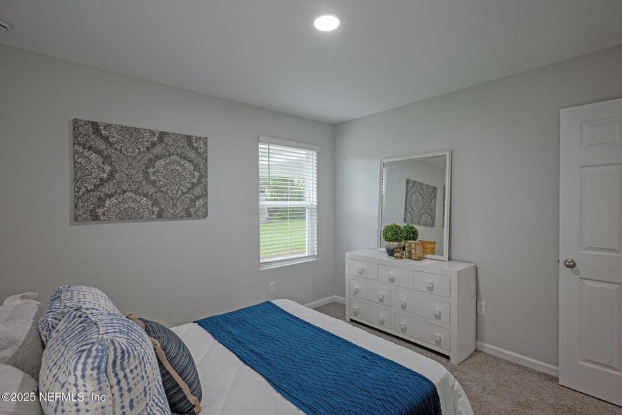 Furnished interior view inside a new home in , Jacksonville (Image 24).