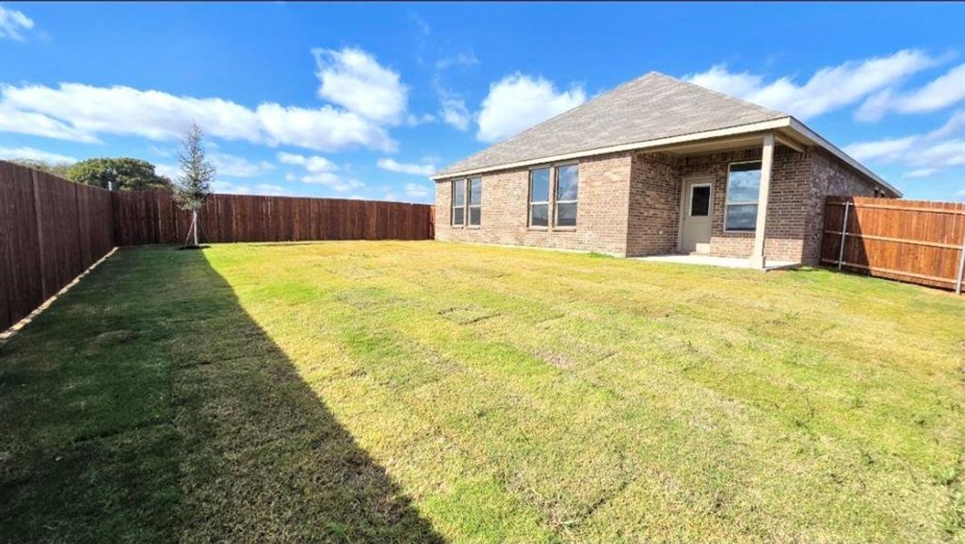 Patio - All Home and community information, including pricing, included features, terms, availability and amenities, are subject to change at any time without notice or obligation. All Drawings, pictures, photographs, video, square footages, floor plans, elevations, features, colors and sizes are approximate for illustration purposes only and will vary from the homes as built.