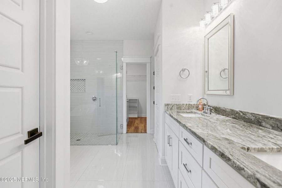 Furnished interior view inside a new home in , Florahome (Image 14).