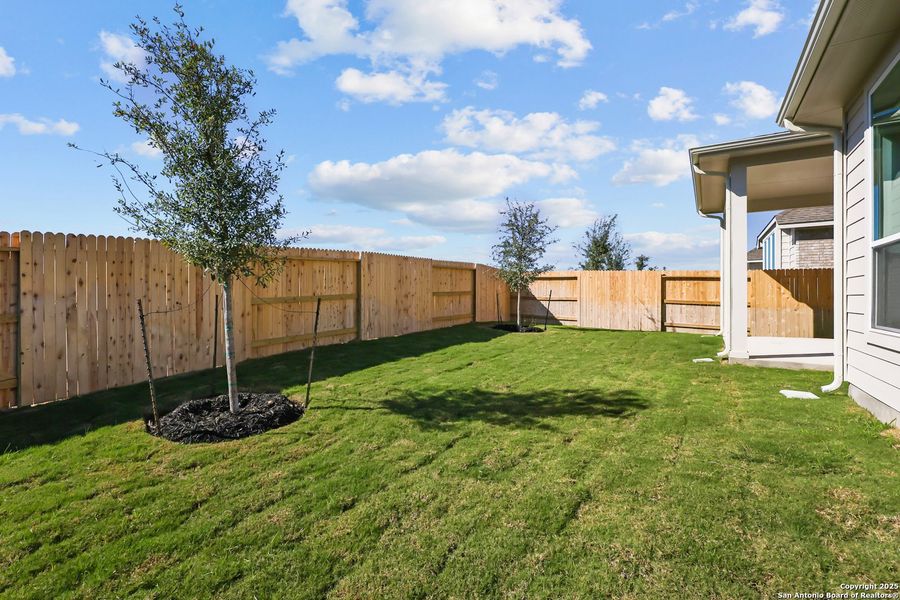 Exterior details and patio area of a home in Stillwater Ranch, San Antonio (Image 24). Exterior details and patio area of a home in Stillwater Ranch, San Antonio (Image 24).