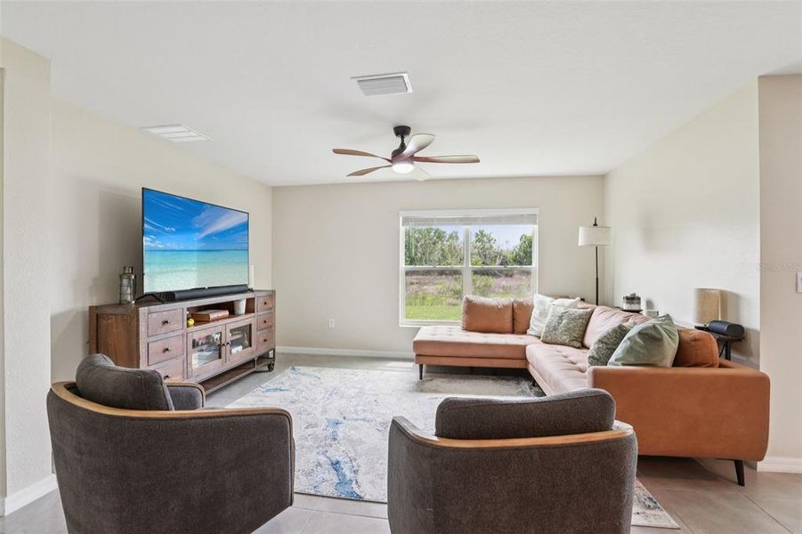 Furnished interior view inside a new home in North Park Isle, Plant City (Image 6).