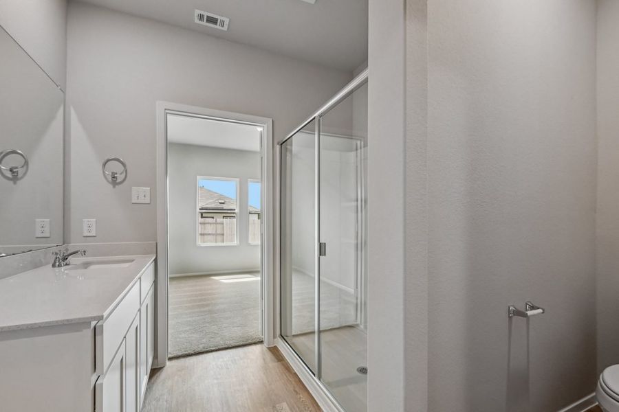 Furnished interior view inside a new home in Hymeadow, Maxwell (Image 9).