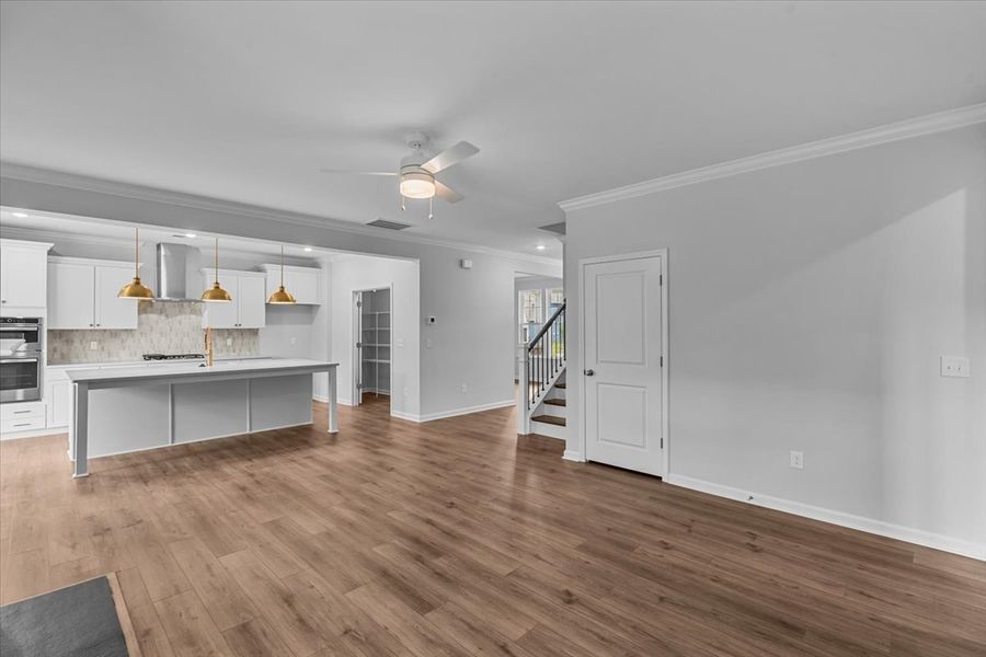 Spacious, unfurnished interior of a new home in Hanes Lake, Winston-Salem (Image 23).