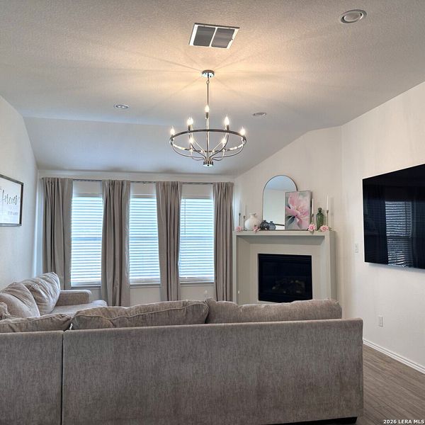 Furnished interior view inside a new home in Corley Farms, Boerne (Image 9). Furnished interior view inside a new home in Corley Farms, Boerne (Image 9).