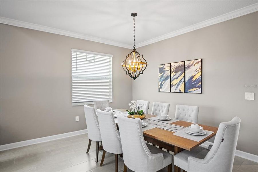 Furnished interior view inside a new home in , Davenport (Image 6).