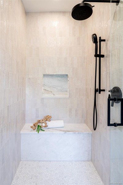 Furnished interior view inside a new home in , Denver (Image 37).