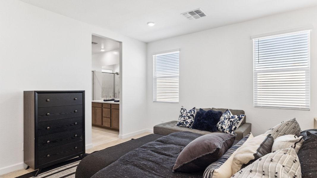 Furnished interior view inside a new home in Desert Moon Estates, Buckeye (Image 15).