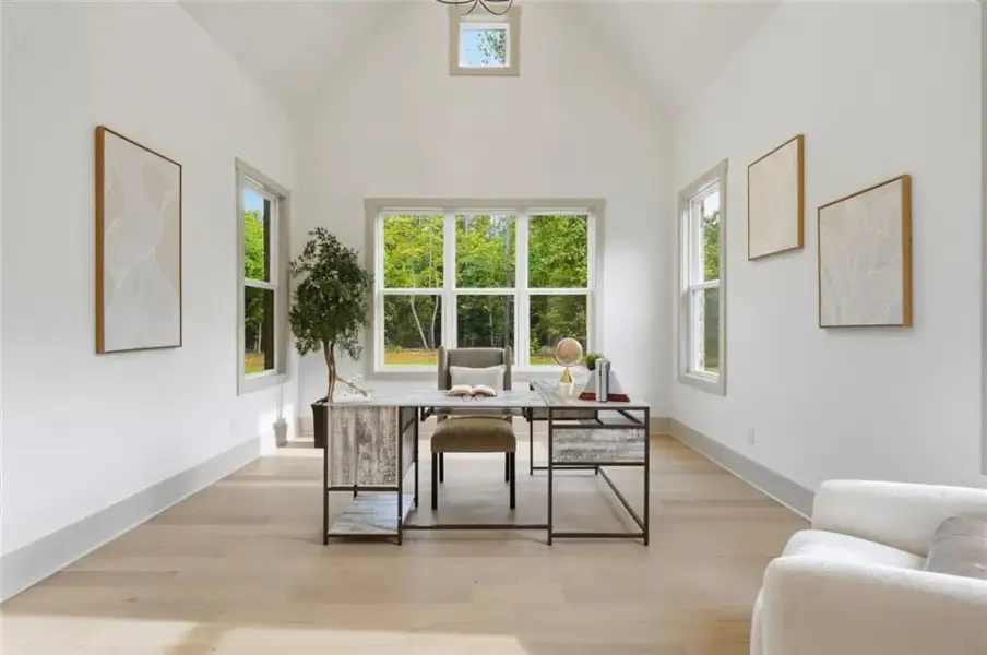 Furnished interior view inside a new home in , Hull (Image 37).