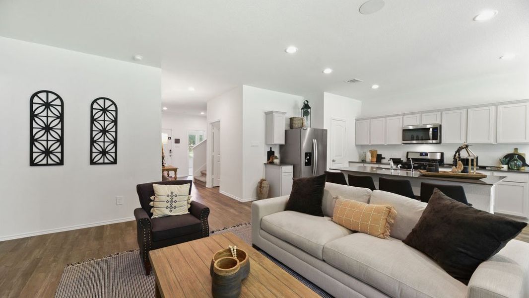 Furnished interior view inside a new home in Mill Creek, Magnolia (Image 10).