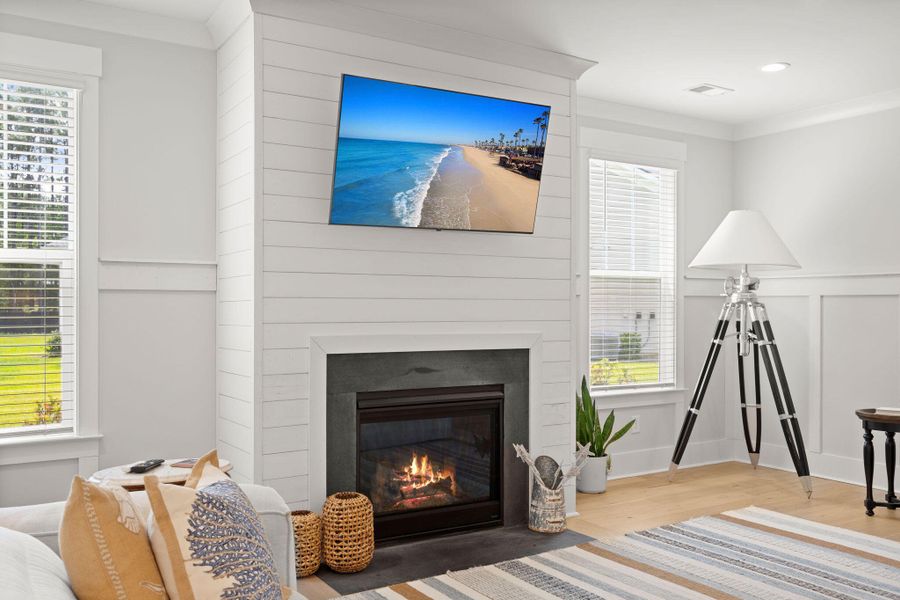 Furnished interior view inside a new home in , Huger (Image 32).