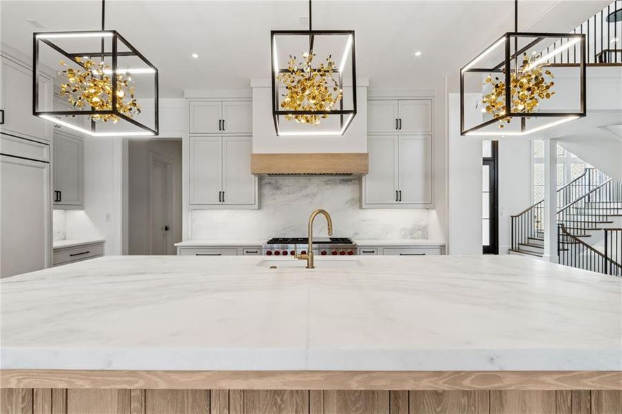 Furnished interior view inside a new home in , Suwanee (Image 7).