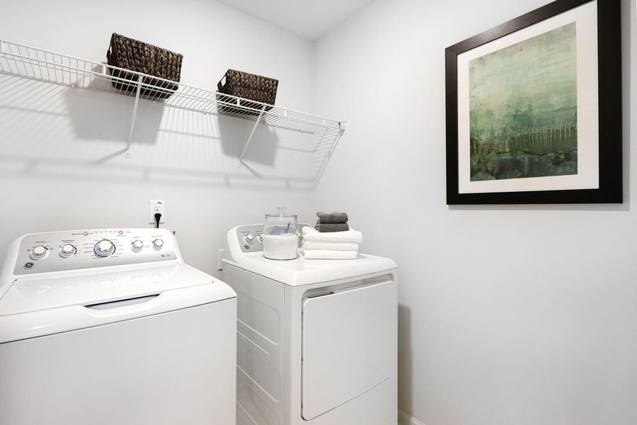 Close-up of interior finishes inside a home in Buffalo Townes, Garner (Image 17).