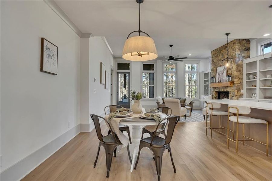 Furnished interior view inside a new home in , Jasper (Image 29).