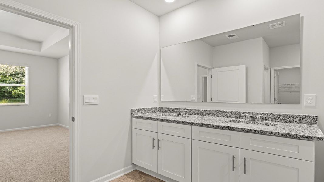 Furnished interior view inside a new home in Chukker Creek Landing, Aiken (Image 10).