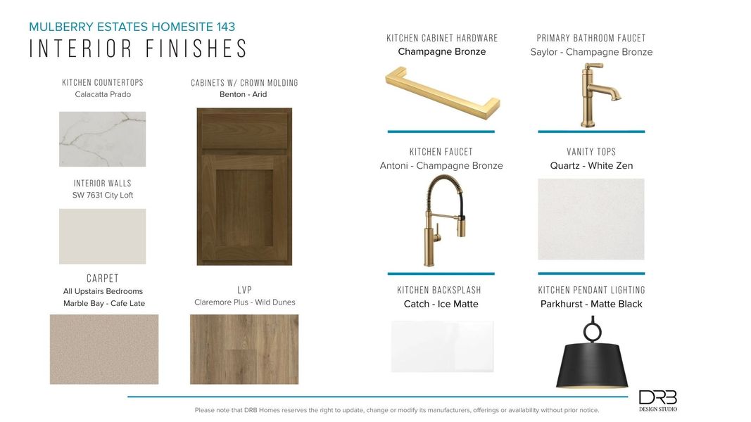 Furnished interior view inside a new home in Mulberry Estates, Simpsonville (Image 30).