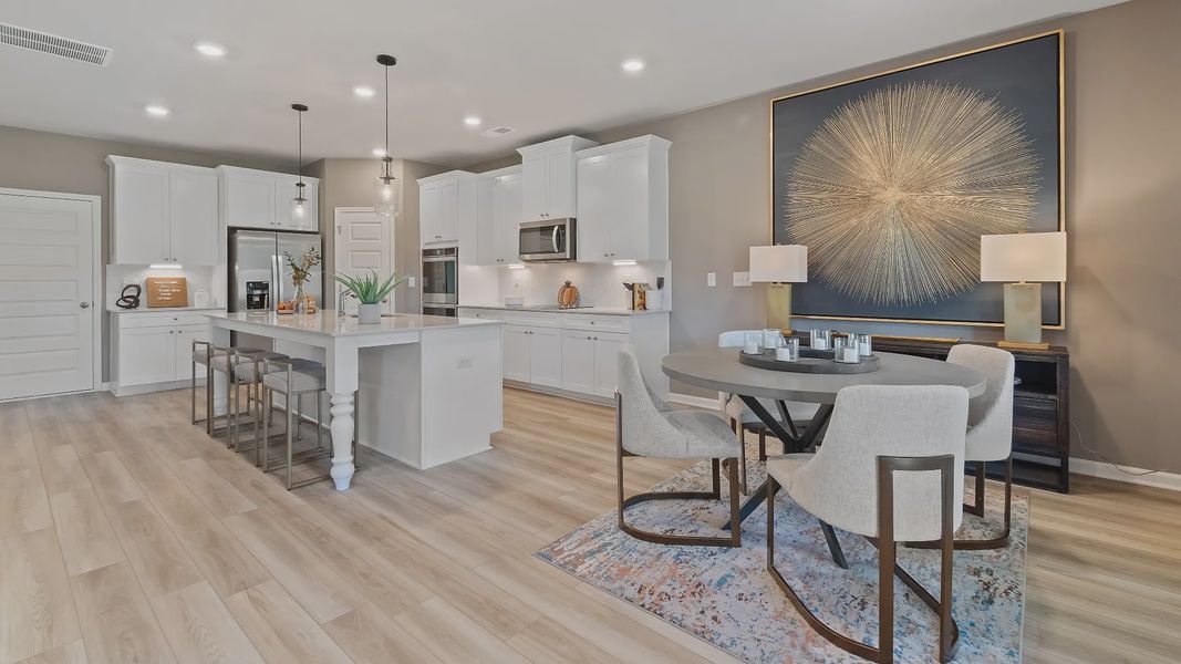 Representative furnished interior of a home built from the McKinley II - SL by DRB Homes in Brighton, Locust Grove (Image 15).