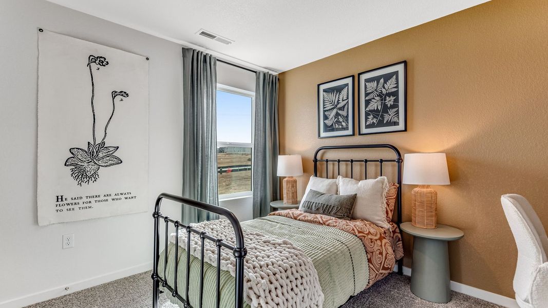 Furnished interior view inside a new home in Prairie Song, Windsor (Image 10).