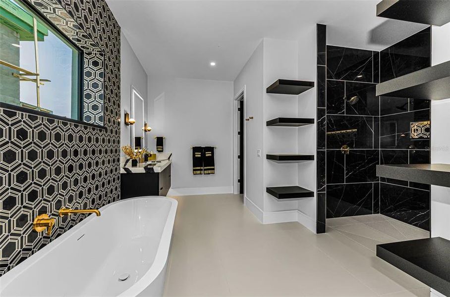 Furnished interior view inside a new home in , Treasure Island (Image 11).