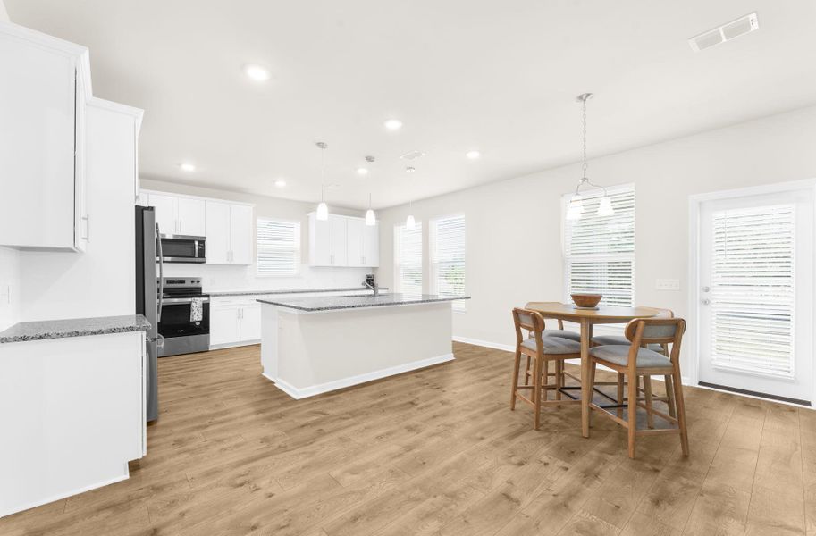 Furnished interior view inside a new home in The Groves of Berkeley, Moncks Corner (Image 10).