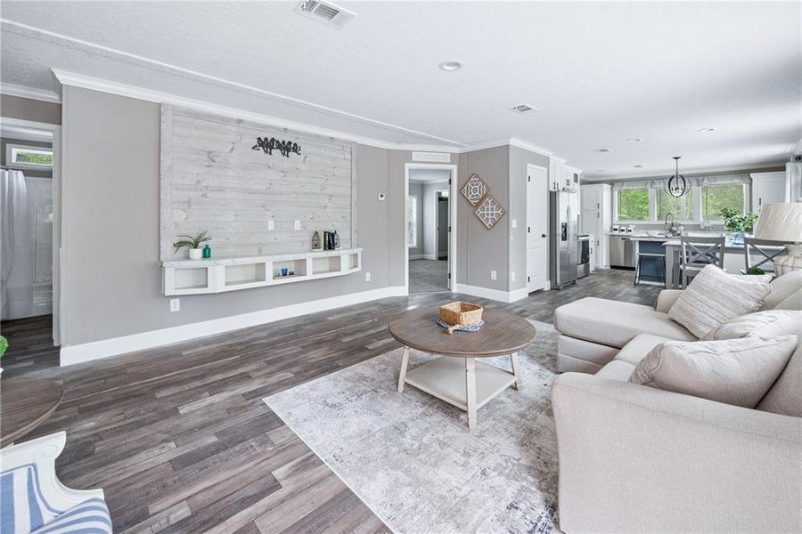 Furnished interior view inside a new home in , Starke (Image 10).