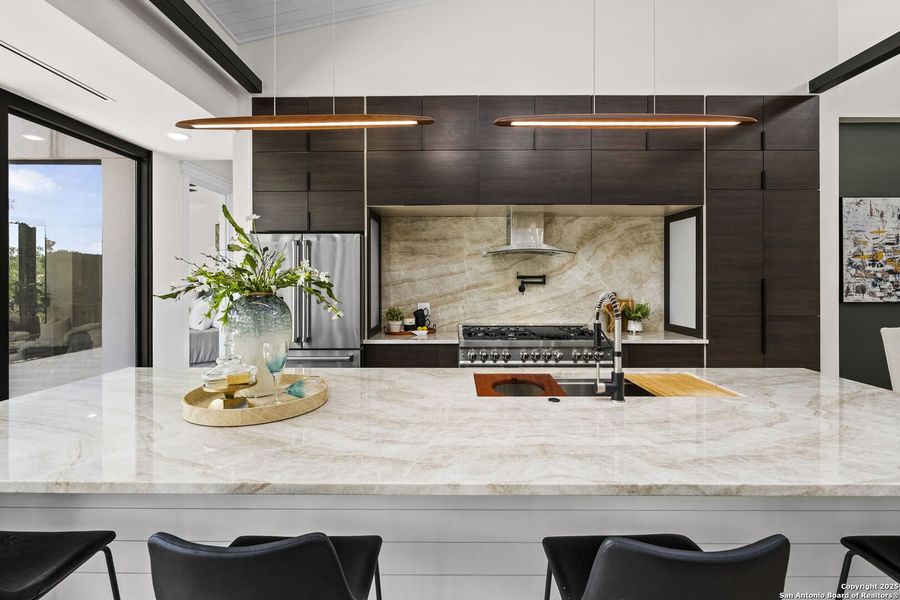 Furnished interior view inside a new home in , Spring Branch (Image 10).