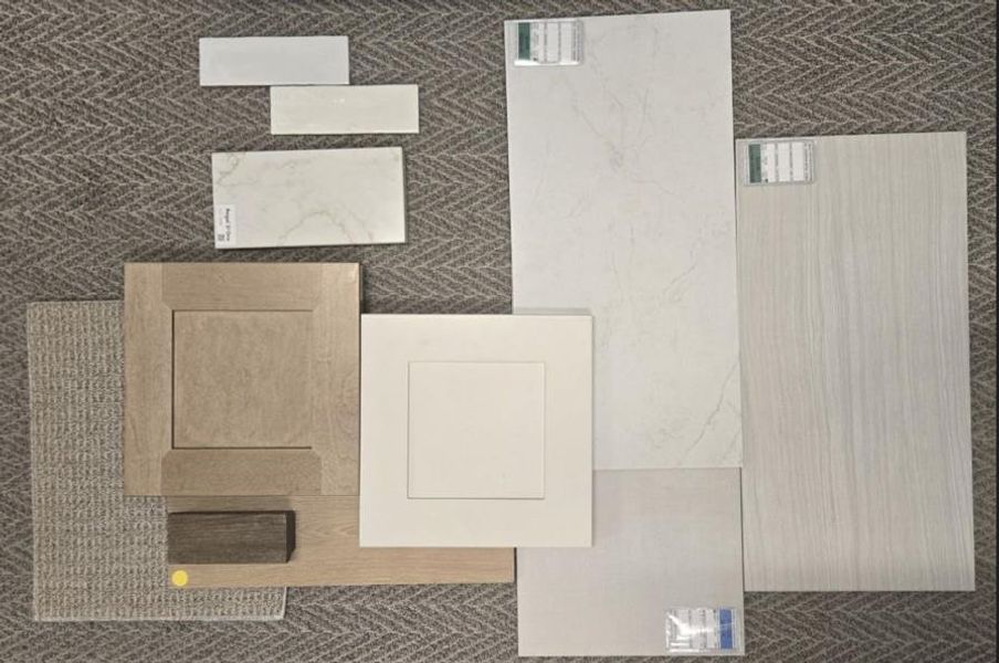 Sample of building materials used in homes in Santa Rita Ranch, Liberty Hill (Image 17).