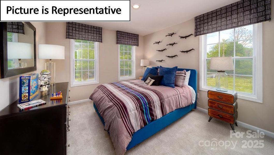 Furnished interior view inside a new home in Sylvan Creek, Denver (Image 3).