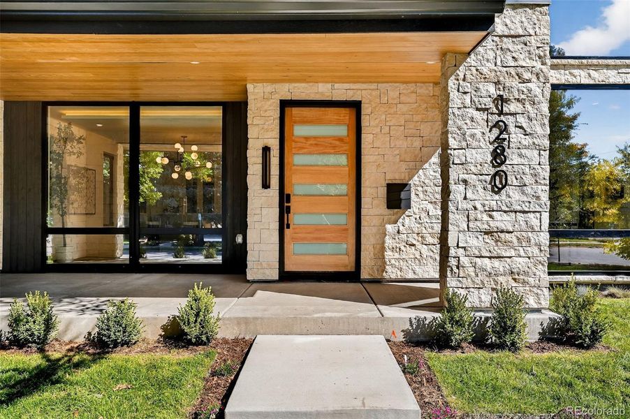 Exterior details and patio area of a home in , Denver (Image 27).