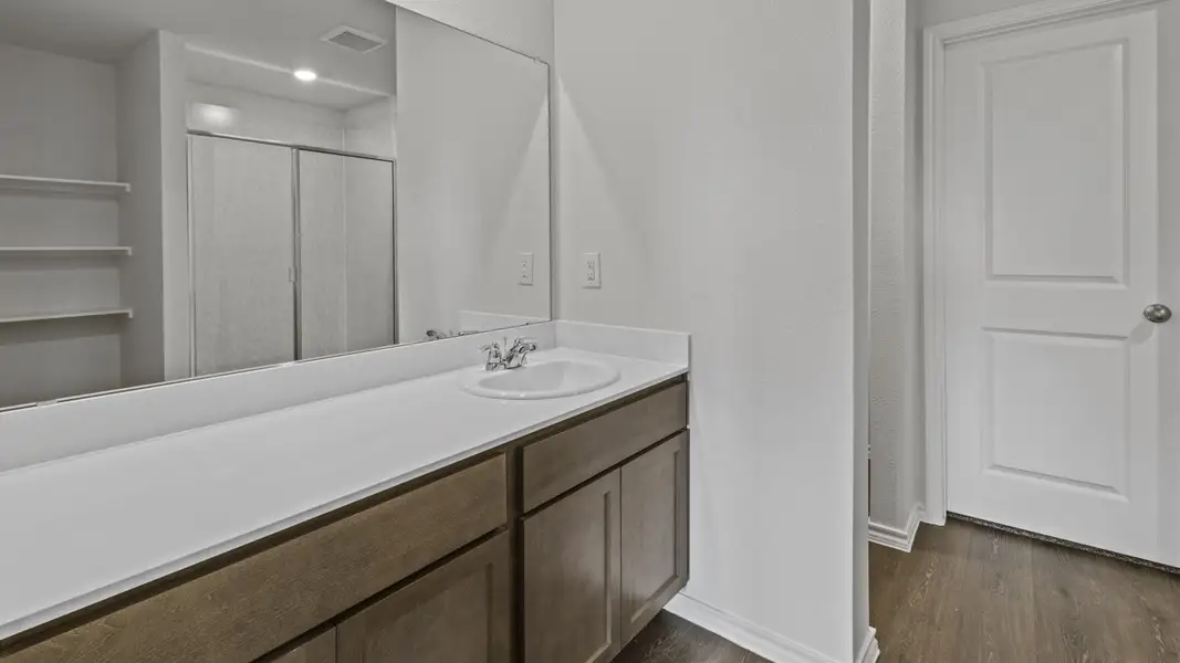 Furnished interior view inside a new home in Creeks at Burnett Trail, Canton (Image 3).
