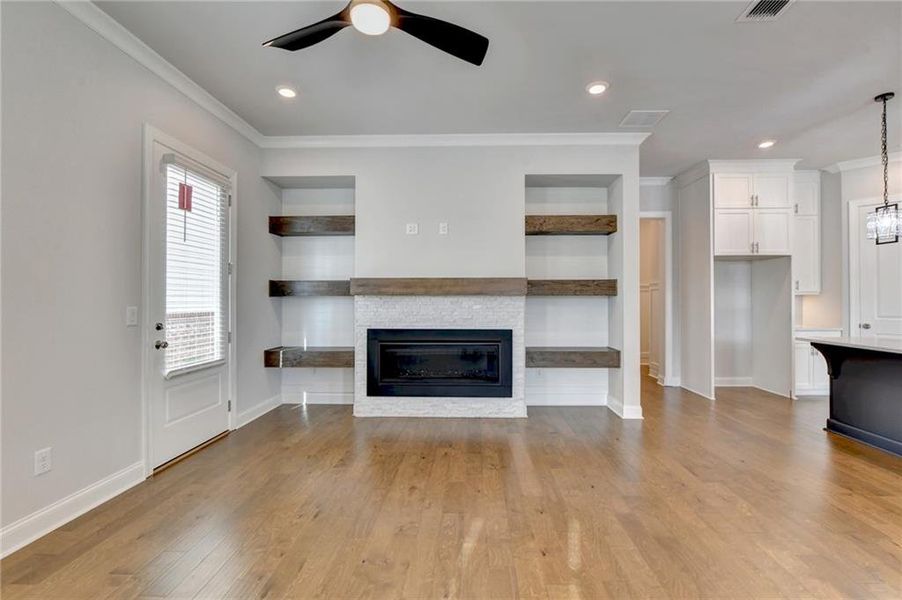 Spacious, unfurnished interior of a new home in , Buford (Image 36).