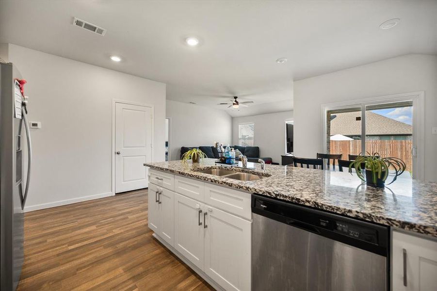 Furnished interior view inside a new home in , Springtown (Image 15). Furnished interior view inside a new home in , Springtown (Image 15).