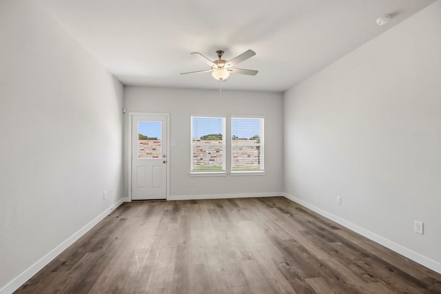 Spacious, unfurnished interior of a new home in The Villages at Westpointe, Dayton (Image 12). Spacious, unfurnished interior of a new home in The Villages at Westpointe, Dayton (Image 12).