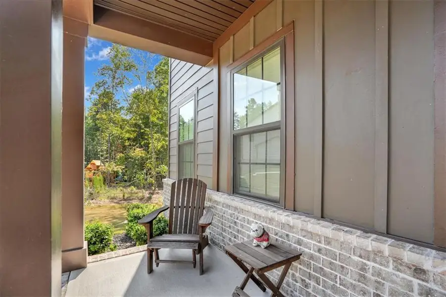 Exterior details and patio area of a home in , Fayetteville (Image 28).