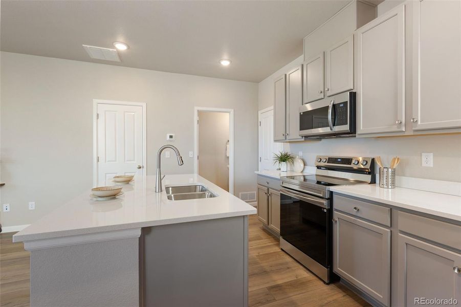 Furnished interior view inside a new home in , Longmont (Image 4).
