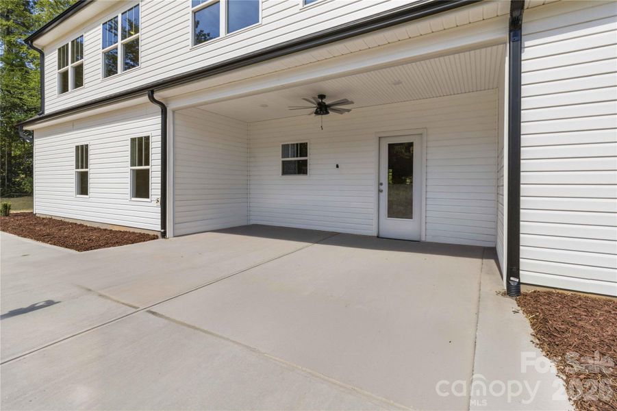 Exterior details and patio area of a home in , Clover (Image 21).
