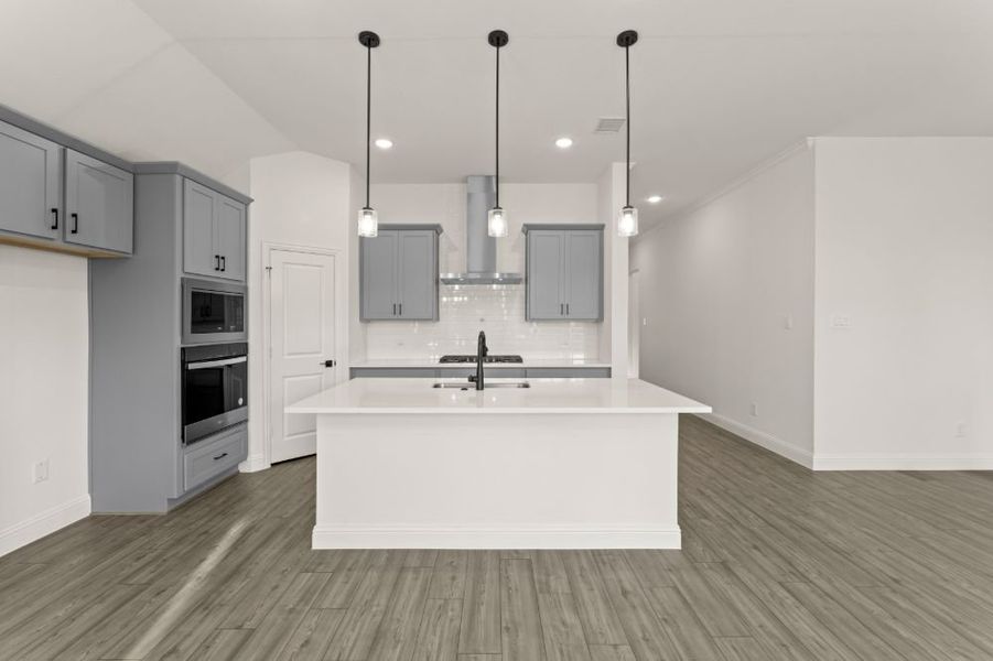 Representative furnished interior of a home built from the San Jacinto by UnionMain Homes in Legacy Hills, Celina (Image 8).