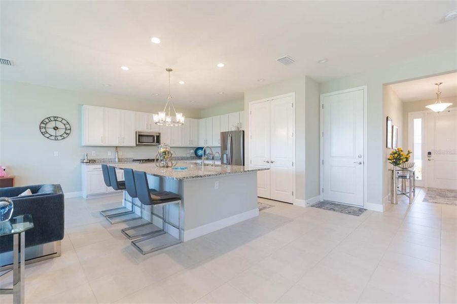 Huge kitchen island