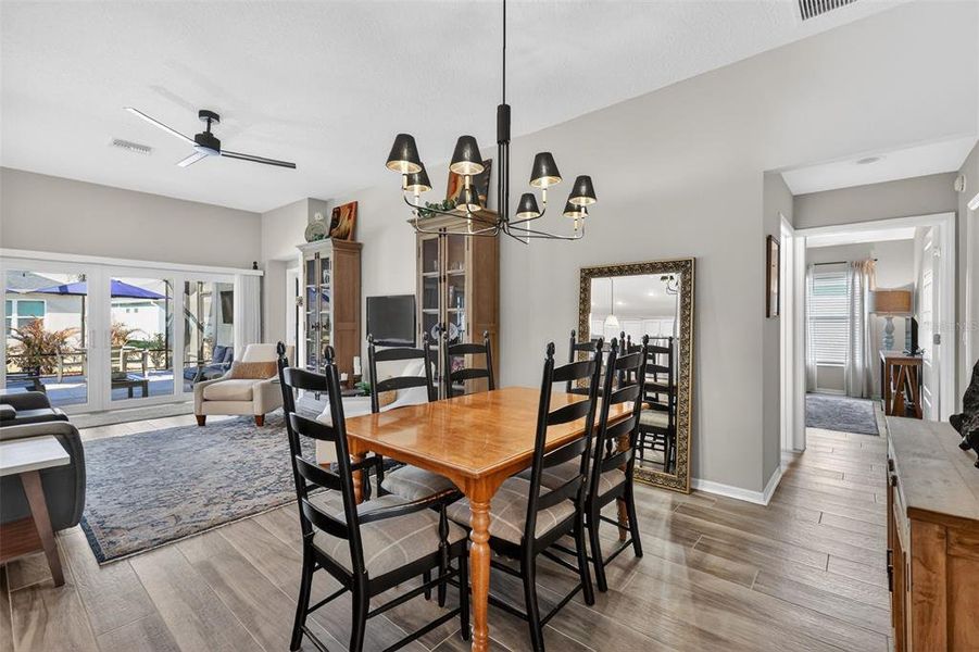 Furnished interior view inside a new home in , The Villages (Image 27). Furnished interior view inside a new home in , The Villages (Image 27).