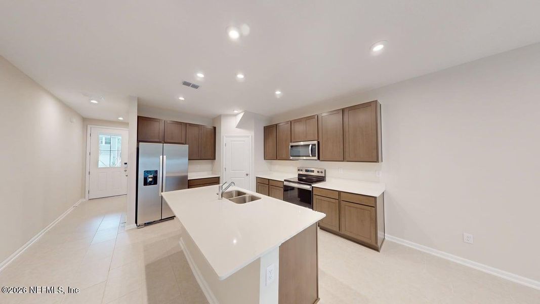 Furnished interior view inside a new home in Egret Creek, Jacksonville (Image 5).