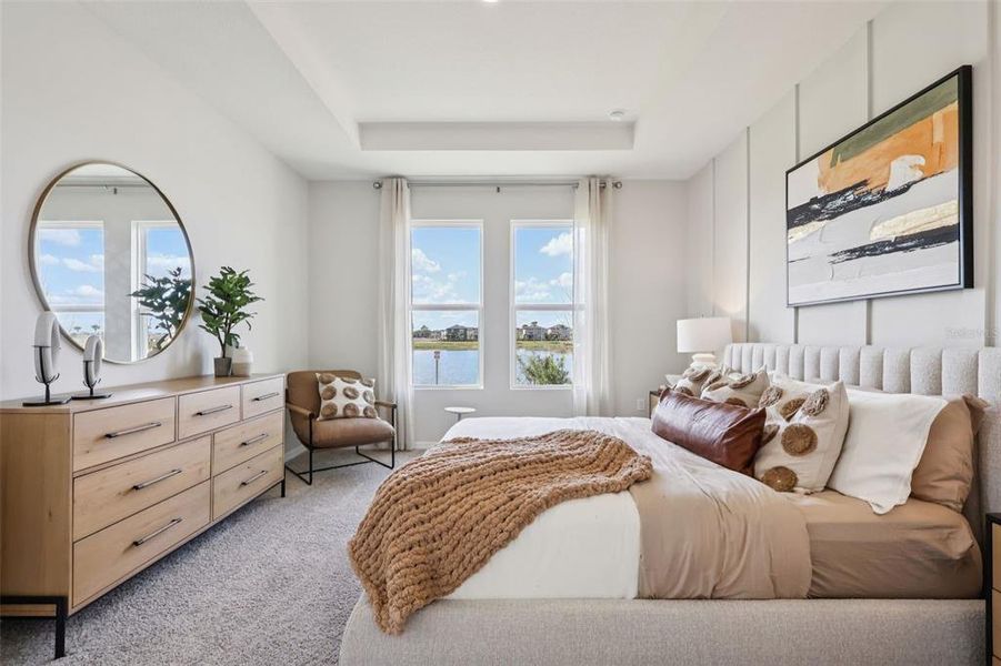 Furnished interior view inside a new home in Hawthorne Ranch, Lakeland (Image 21).