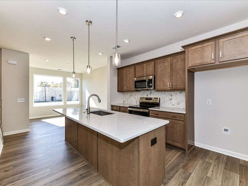 Furnished interior view inside a new home in Southmont, Charlotte (Image 9).