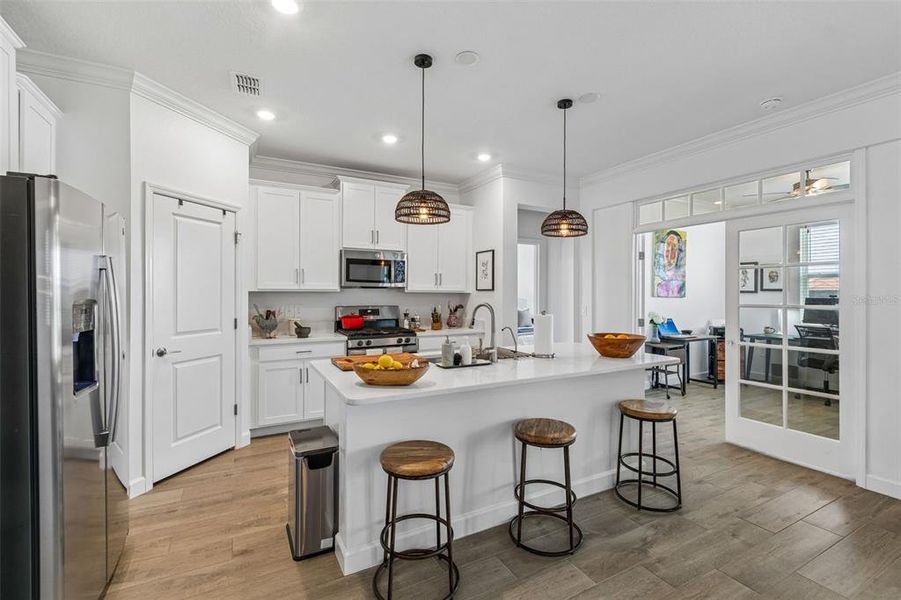 Furnished interior view inside a new home in , Wimauma (Image 19).
