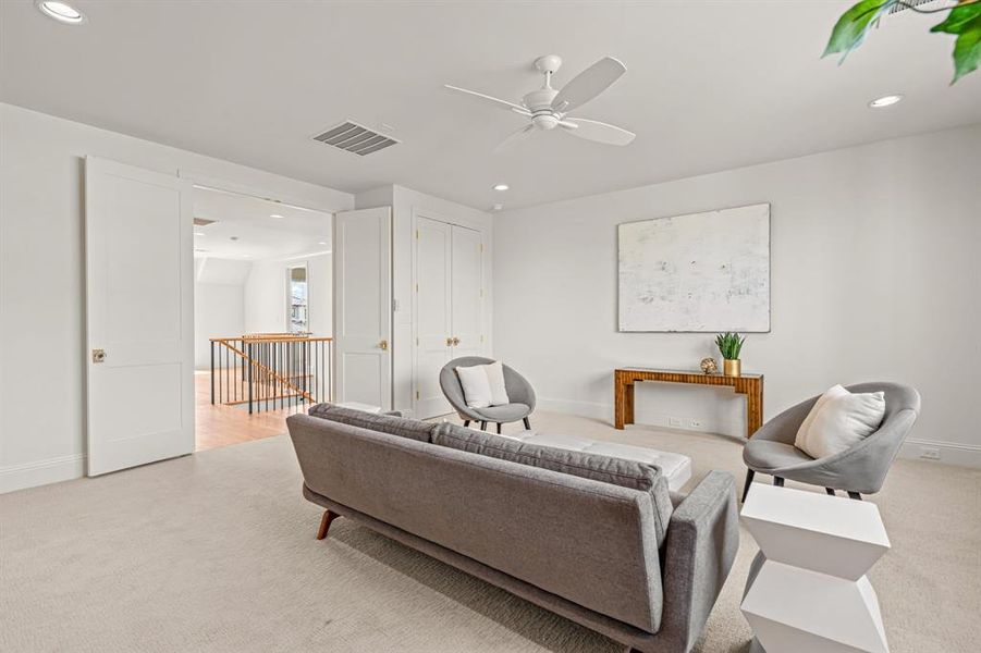 Furnished interior view inside a new home in , Fort Worth (Image 31).